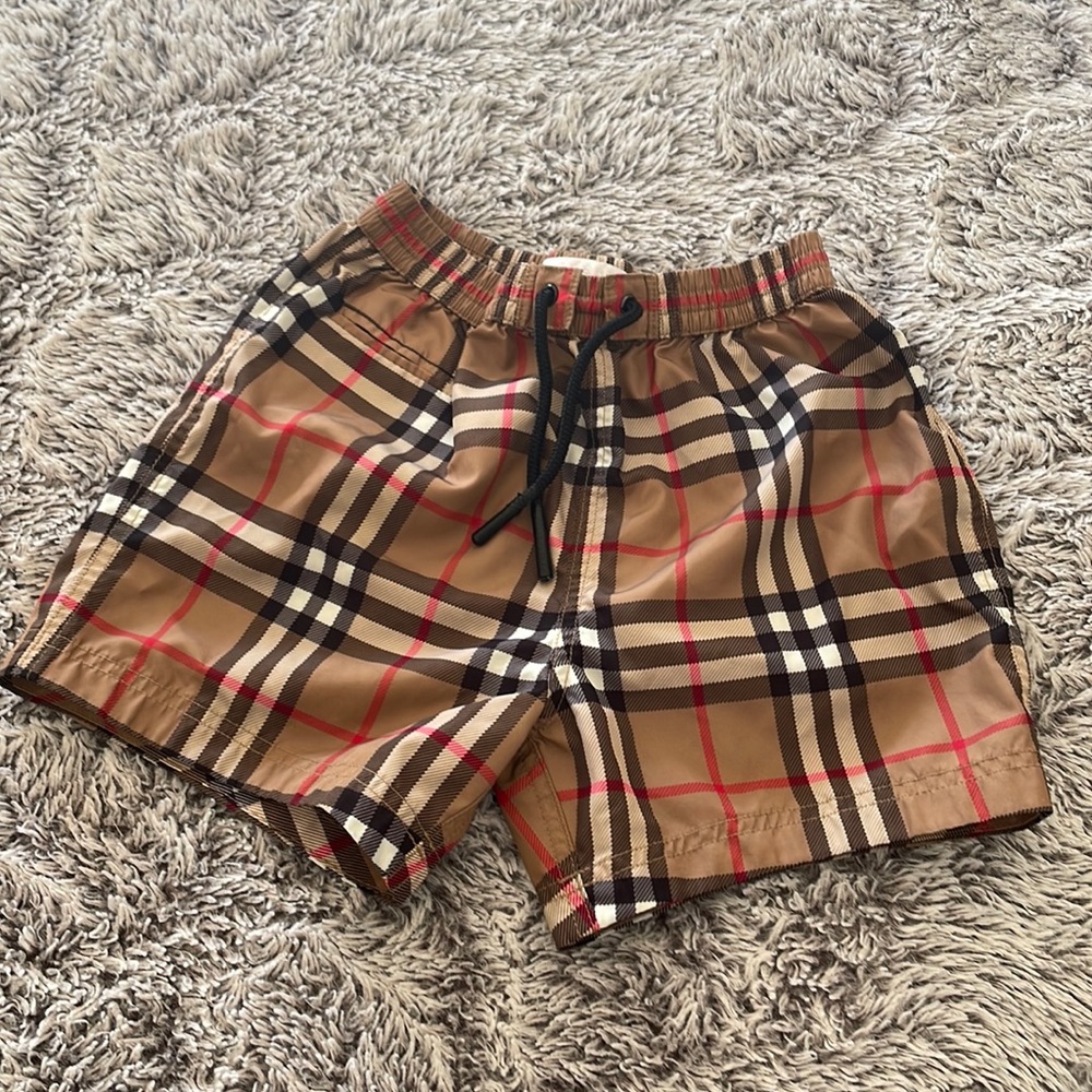Burberry infant swim shorts for sale